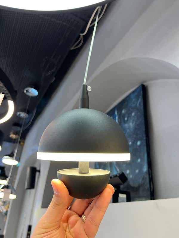 چراغ تک آویز قارچی