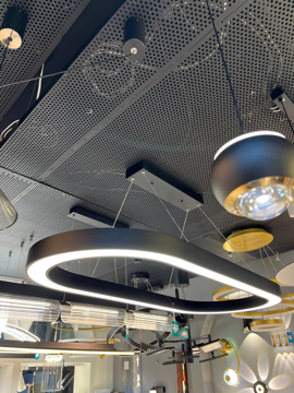 تصویر از چراغ خطی بیضی ۱۱۰سانت در ۵۰ سانت